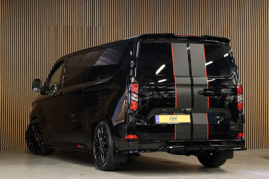 Ford Transit Custom 320 2.0 TDCI 170 PK L2H1 DC Limited | L+R Schuifdeur | ACC | Blind Spot | Camera | Lane Assist | Stoelverwarming | CarPlay | Nav | Raptor Edition | Trekhaak | 6-Zitter | MODELJAAR 2025 | Verlengde fabrieksgarantie tot 12-2029 | Dubbel Cabine