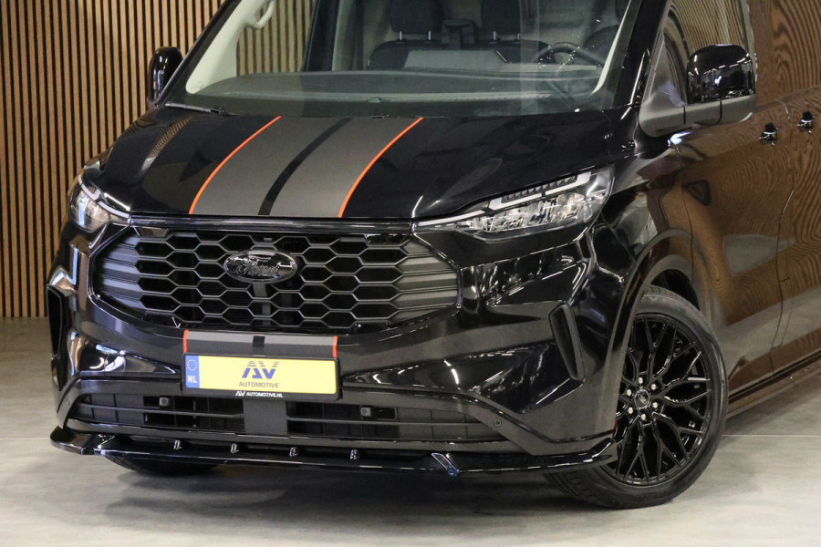 Ford Transit Custom 320 2.0 TDCI 170 PK L2H1 DC Limited | L+R Schuifdeur | ACC | Blind Spot | Camera | Lane Assist | Stoelverwarming | CarPlay | Nav | Raptor Edition | Trekhaak | 6-Zitter | MODELJAAR 2025 | Verlengde fabrieksgarantie tot 12-2029 | Dubbel Cabine