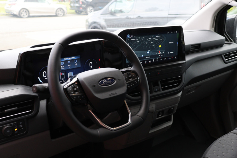 Ford Transit Custom 300 2.0 TDCI 170PK L2H1 DC LIMITED | L+R Schuifdeur | Dubbel Cabine | ACC | Blind Spot | Navigatie | Camera | CarPlay | Lane Ass Raptor Edition | Trekhaak | 6-Zitter | Verlengde fabrieksgarantie tot 09-2029