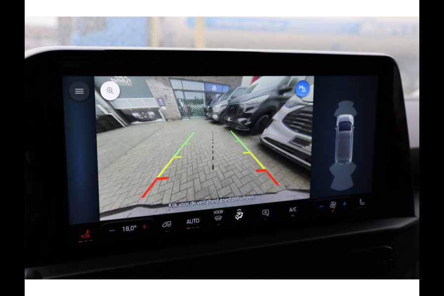 Ford Transit Custom 320 2.0 TDCI L2H1 Sport | ACC | Navigatie | CarPlay | Camera | Dubbel Schuifdeur | Stoelverwarming | Dodehoek detector | Lane Assist | 3-Zitter | Ex BPM