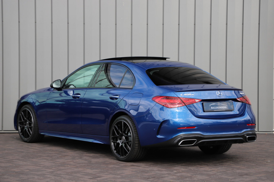 Mercedes-Benz C-Klasse 400e AMG 4-Matic | 381PK | Pano | Keyles-go | Head-up | Sfeerverlichting | Burmester | Memory | Stuurwielverwarming | Distronic