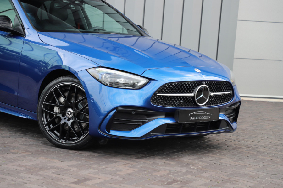 Mercedes-Benz C-Klasse 400e AMG 4-Matic | 381PK | Pano | Keyles-go | Head-up | Sfeerverlichting | Burmester | Memory | Stuurwielverwarming | Distronic