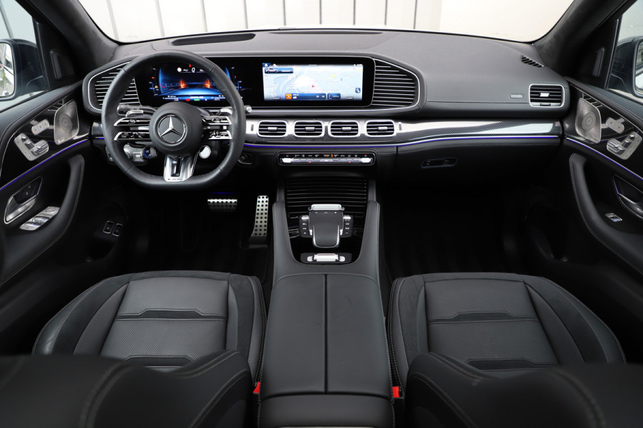 Mercedes-Benz GLE AMG 53 Hybrid 4MATIC+ | 585PK | Luchtvering | Massage | Head-up | Sfeerverlichting | Keyles-go | Burmester | Air-balance | 2024.