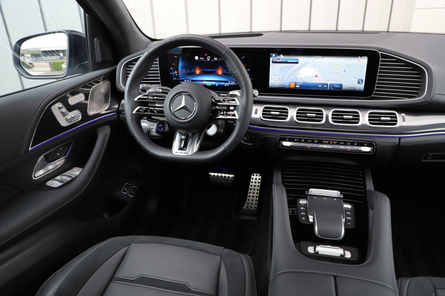 Mercedes-Benz GLE AMG 53 Hybrid 4MATIC+ | 585PK | Luchtvering | Massage | Head-up | Sfeerverlichting | Keyles-go | Burmester | Air-balance | 2024.
