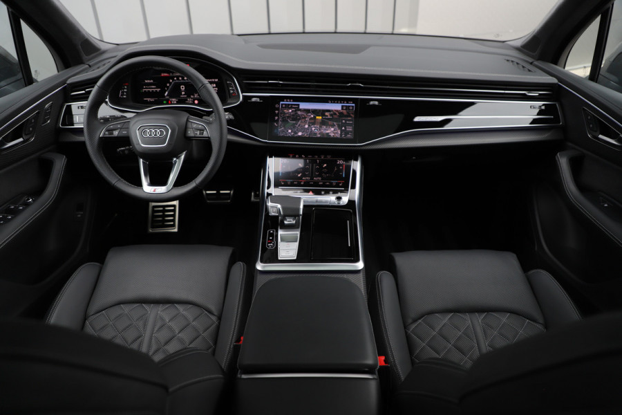 Audi SQ7 4.0 TFSI 507PK Quattro | 507PK | Achterasbesturing | Luchtvering | 7Pers | Massage | Head-up | Keyles-go | Carbon | Sfeerverlich