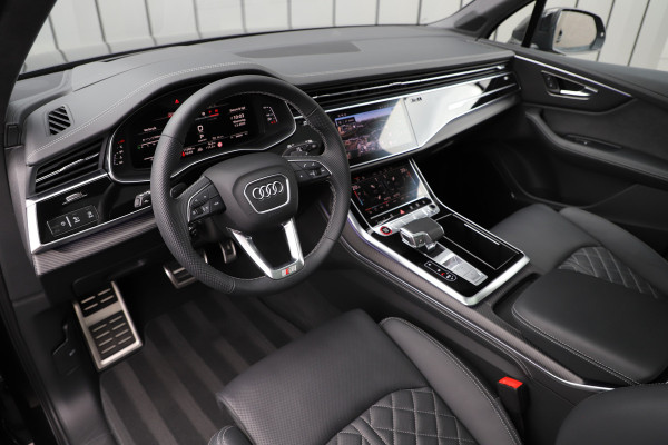 Audi SQ7 4.0 TFSI 507PK Quattro | 507PK | Achterasbesturing | Luchtvering | 7Pers | Massage | Head-up | Keyles-go | Carbon | Sfeerverlich