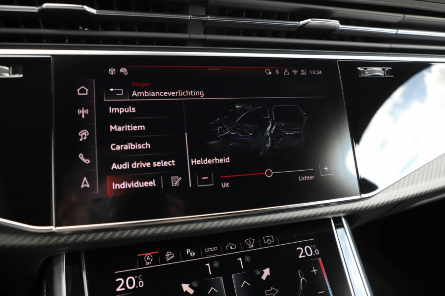 Audi SQ7 4.0 TFSI 507PK Quattro | 507PK | Achterasbesturing | Luchtvering | 7Pers | Massage | Head-up | Keyles-go | Carbon | Sfeerverlich