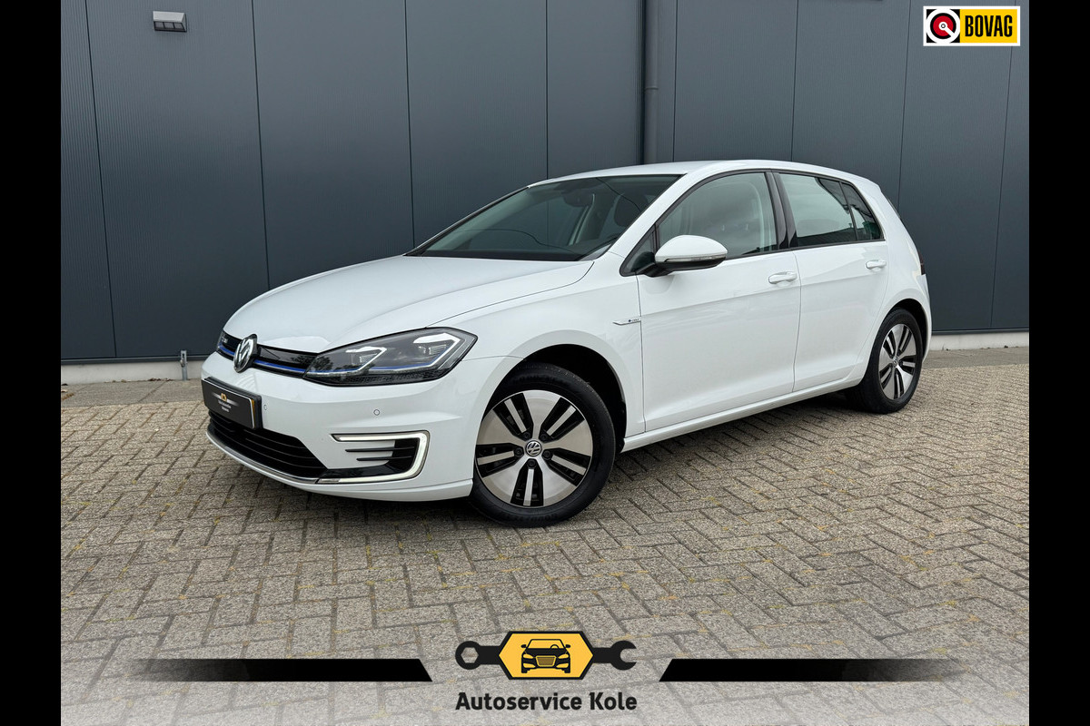 Volkswagen e-Golf * E-DITION * Warmtepomp * Clima *