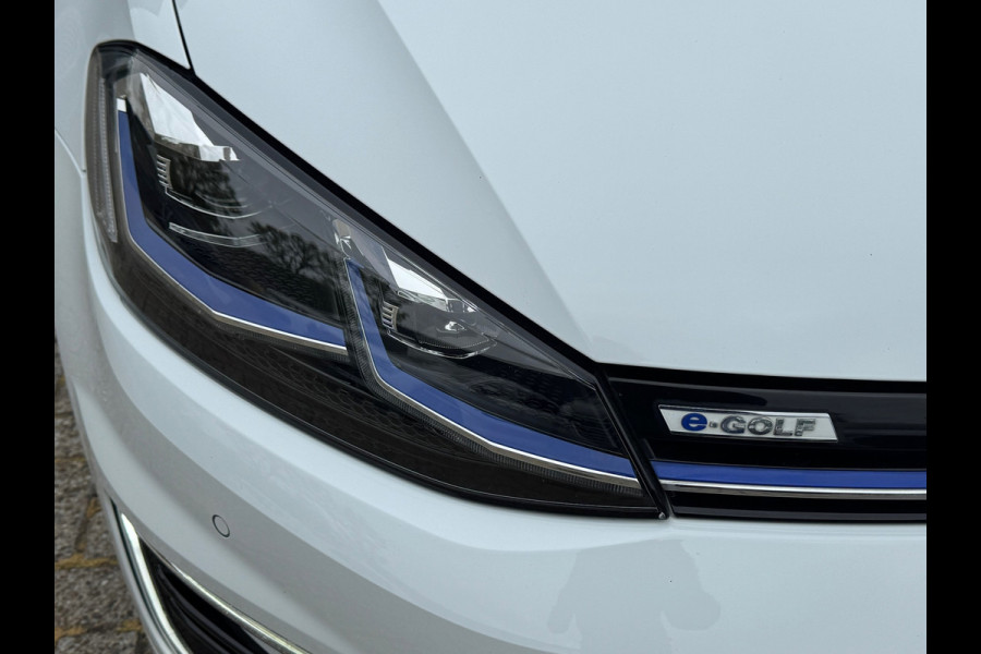 Volkswagen e-Golf * E-DITION * Warmtepomp * Clima *