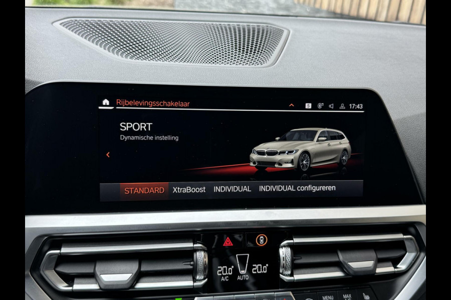 BMW 3 Serie Touring 330e Automaat | Leer | Adaptieve cruise control | DAB radio | Getint glas | LED verlichting | Stoelverwarming | Audio in