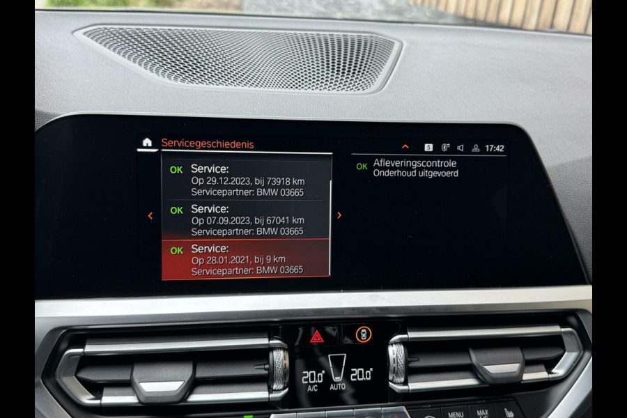 BMW 3 Serie Touring 330e Automaat | Leer | Adaptieve cruise control | DAB radio | Getint glas | LED verlichting | Stoelverwarming | Audio in