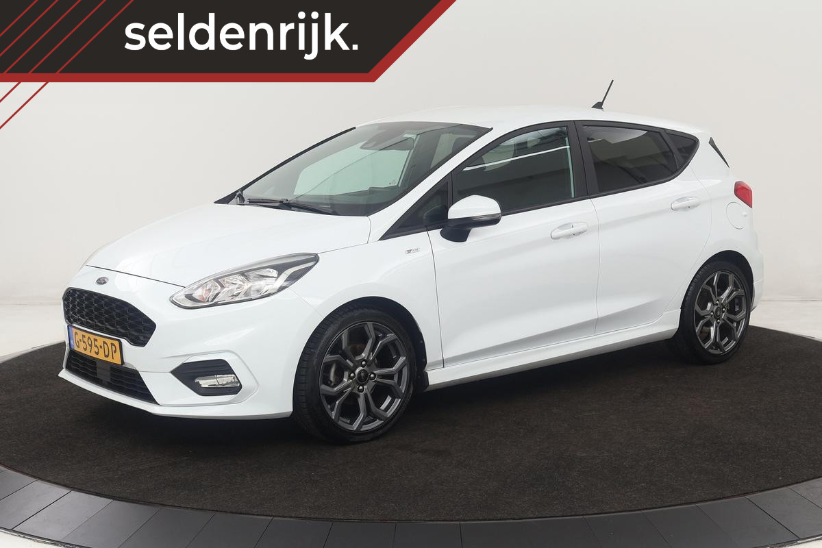 Ford Fiesta 1.0 EcoBoost ST-Line | Carplay | Navigatie | Climate control | Cruise control | Parkeerhulp | Bluetooth Ford Fiesta 1.0 EcoBoost ST-Line | Carplay | Navigatie | Climate control | Cruise control | Parkeerhulp | Bluetooth
