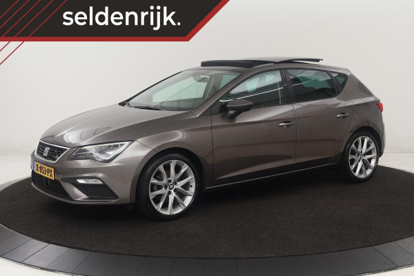 Seat Leon 1.4 TSI FR | Panoramadak | Stoelverwarming | Carplay | Sfeerverlichting | Navigatie | Leder/Alcantara | SEAT Sound | Climate control | Full LED | Parkeerhulp | Cruise control
