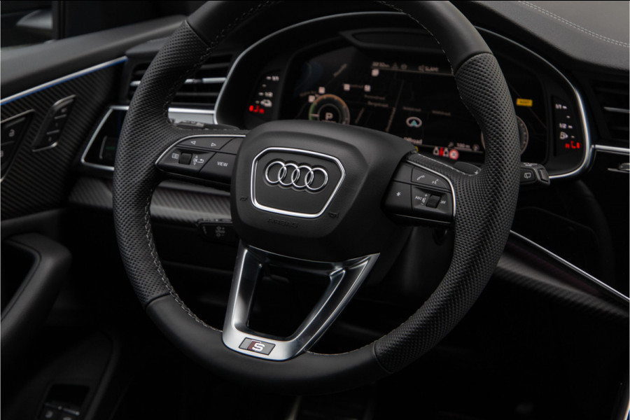 Audi Q8 60 TFSI e quattro Competition Pano, RS stoelen, Aero-Pack, Carbon, 23"