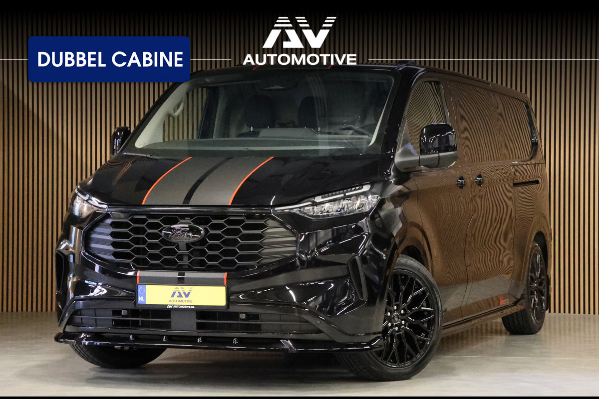 Ford Transit Custom 320 2.0 TDCI 170 PK L2H1 DC Limited | L+R Schuifdeur | ACC | Blind Spot | Camera | Lane Assist | Stoelverwarming | CarPlay | Nav | Raptor Edition | Trekhaak | 6-Zitter | MODELJAAR 2025 | Verlengde fabrieksgarantie tot 12-2029 | Dubbel Cabine Ford Transit Custom 320 2.0 TDCI 170 PK L2H1 DC Limited | L+R Schuifdeur | ACC | Blind Spot | Camera | Lane Assist | Stoelverwarming | CarPlay | Nav | Raptor Edition | Trekhaak | 6-Zitter | MODELJAAR 2025 | Verlengde fabrieksgarantie tot 12-2029 | Dubbel Cabine