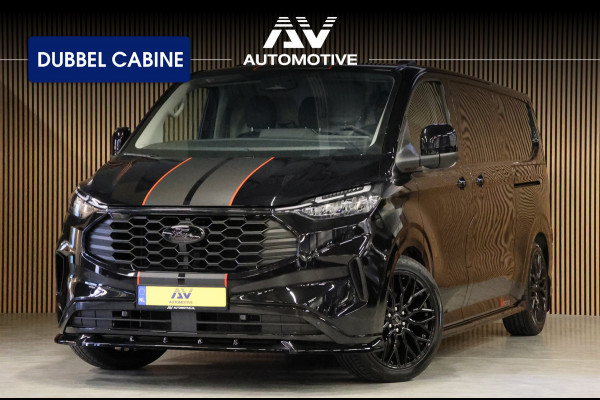 Ford Transit Custom 320 2.0 TDCI 170 PK L2H1 DC Limited | L+R Schuifdeur | ACC | Blind Spot | Camera | Lane Assist | Stoelverwarming | CarPlay | Nav | Raptor Edition | Trekhaak | 6-Zitter | MODELJAAR 2025 | Verlengde fabrieksgarantie tot 12-2029 | Dubbel Cabine