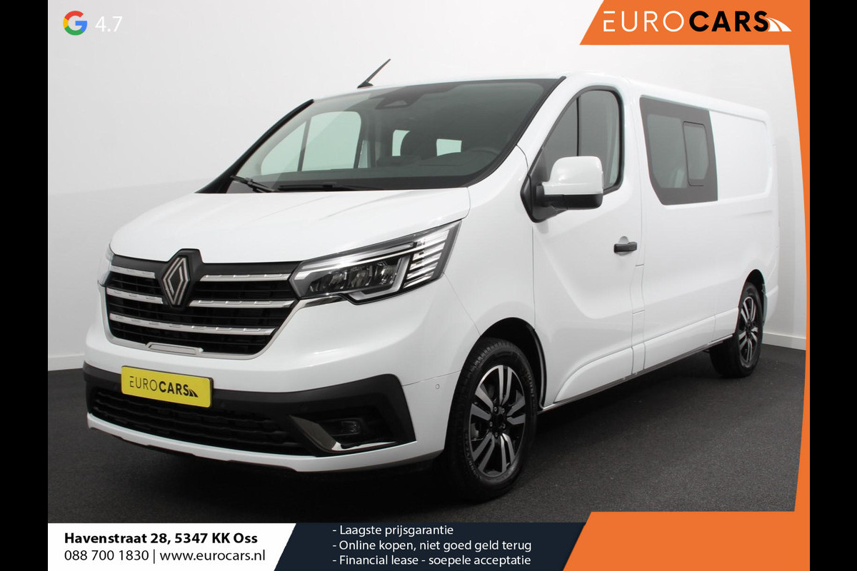 Renault Trafic 2.0 Blue dC1 150 EDC T29 L2H1 Extra Dubbele Cabine | Navigatie | Airco | Lichtmetalen velgen | Betimmering | Trekhaak | Camera | Parkeer sensoren | Dab Renault Trafic 2.0 Blue dC1 150 EDC T29 L2H1 Extra Dubbele Cabine | Navigatie | Airco | Lichtmetalen velgen | Betimmering | Trekhaak | Camera | Parkeer sensoren | Dab