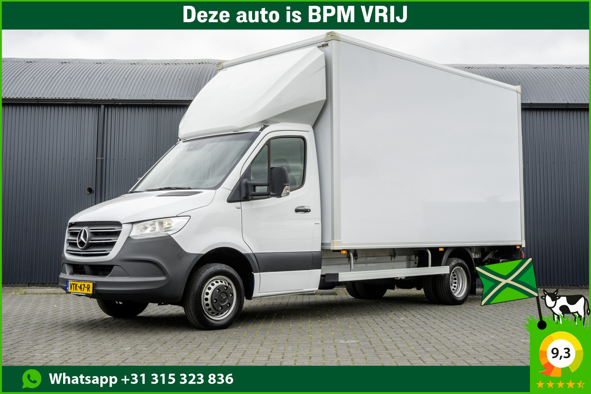 Mercedes-Benz Sprinter 519 CDI | 3.0V6 | Bakwagen met laadklep (1000KG) | Automaat | 3.5T Trekgewicht | Luchtgeveerd | Climate | Cruise | Euro 6 Mercedes-Benz Sprinter 519 CDI | 3.0V6 | Bakwagen met laadklep (1000KG) | Automaat | 3.5T Trekgewicht | Luchtgeveerd | Climate | Cruise | Euro 6