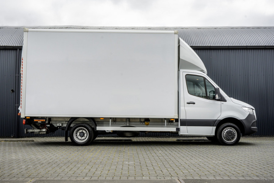 Mercedes-Benz Sprinter 519 CDI | 3.0V6 | Bakwagen met laadklep (1000KG) | Automaat | 3.5T Trekgewicht | Luchtgeveerd | Climate | Cruise | Euro 6
