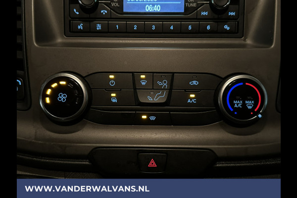 Ford Transit Custom 2.0 TDCI 131pk L2H1 Euro6 Airco | LED | Cruisecontrol | Verwarmde voorruit | Parkeersensoren Bijrijdersbank, 2800kg trekvermogen