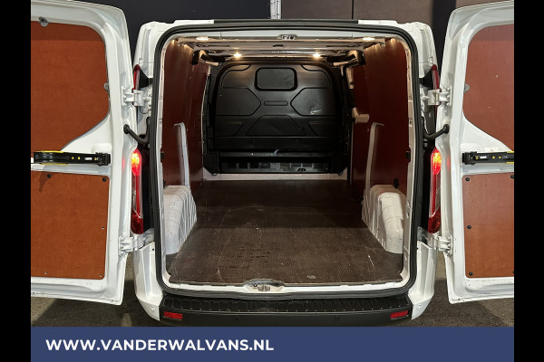 Ford Transit Custom 2.0 TDCI 131pk L2H1 Euro6 Airco | LED | Cruisecontrol | Verwarmde voorruit | Parkeersensoren Bijrijdersbank, 2800kg trekvermogen