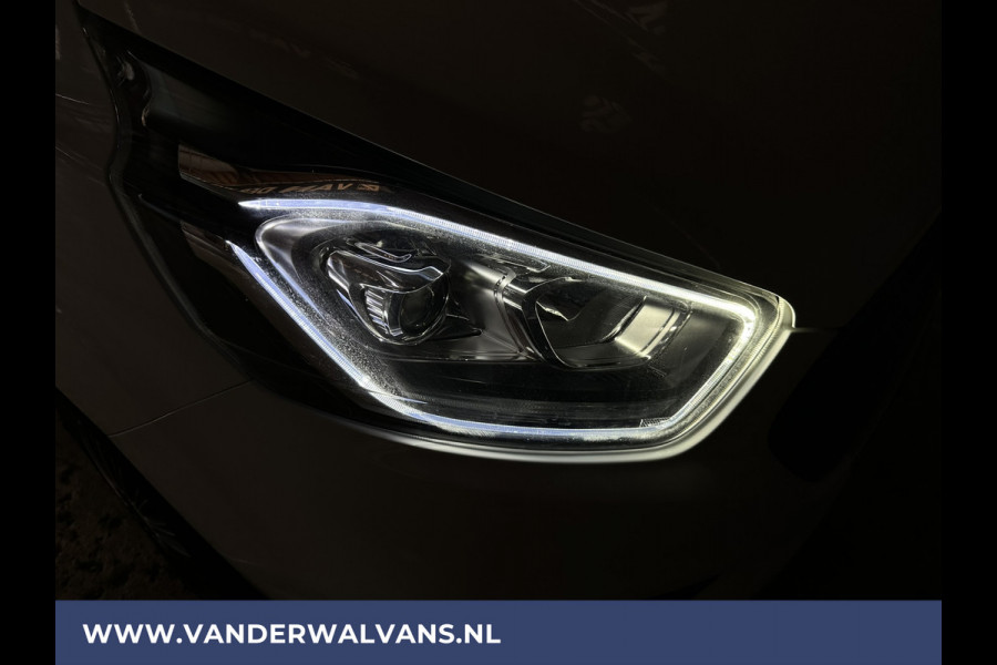 Ford Transit Custom 2.0 TDCI 131pk L2H1 Euro6 Airco | LED | Cruisecontrol | Verwarmde voorruit | Parkeersensoren Bijrijdersbank, 2800kg trekvermogen