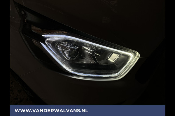 Ford Transit Custom 2.0 TDCI 131pk L2H1 Euro6 Airco | LED | Cruisecontrol | Verwarmde voorruit | Parkeersensoren Bijrijdersbank, 2800kg trekvermogen