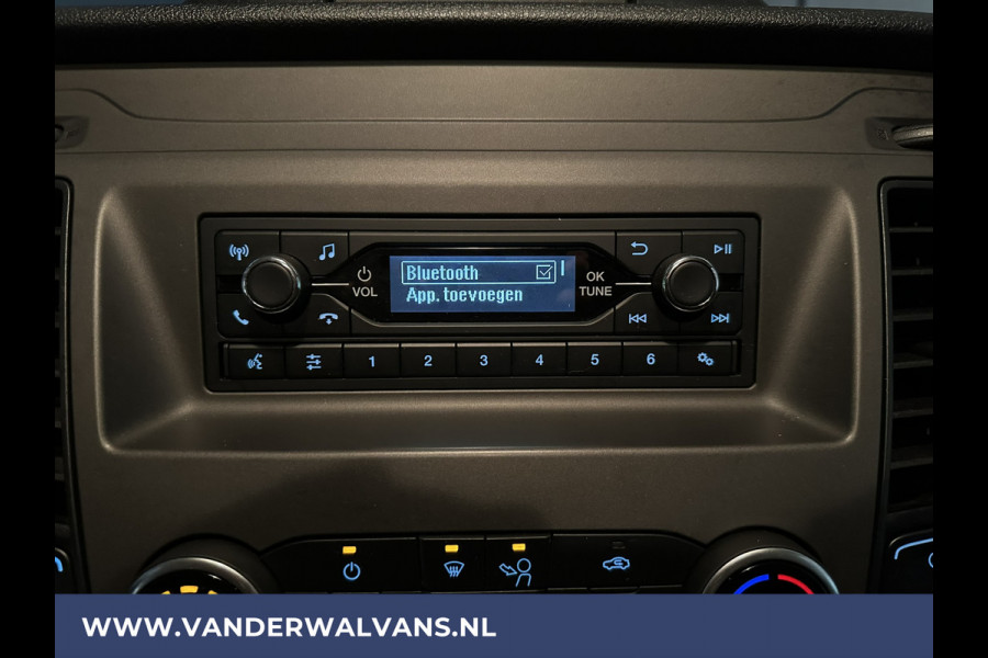 Ford Transit Custom 2.0 TDCI 131pk L2H1 Euro6 Airco | LED | Cruisecontrol | Verwarmde voorruit | Parkeersensoren Bijrijdersbank, 2800kg trekvermogen