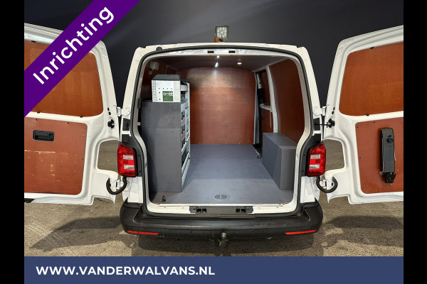 Volkswagen Transporter 2.0 TDI 150pk L2H1 Inrichting Euro6 Airco | Omvormer | Camera | Cruisecontrol | 2500kg Trekhaak Parkeersensoren