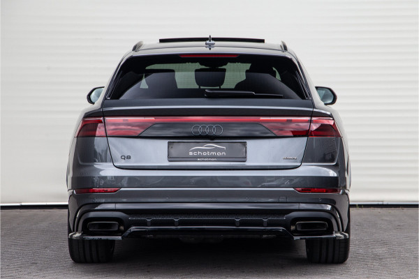 Audi Q8 60 TFSI e quattro Competition Pano, Aero-pack, RS stoelen, Carbon, 23"