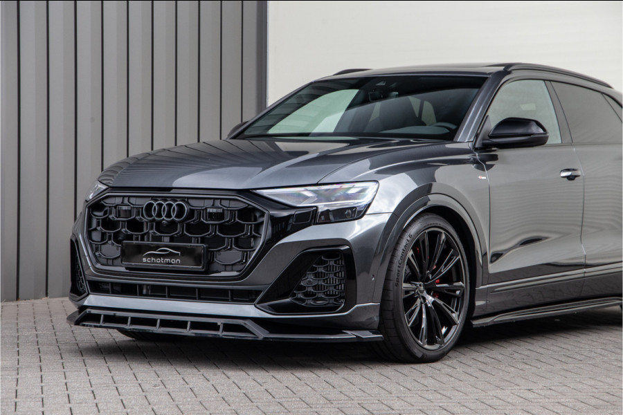 Audi Q8 60 TFSI e quattro Competition Pano, Aero-pack, RS stoelen, Carbon, 23"