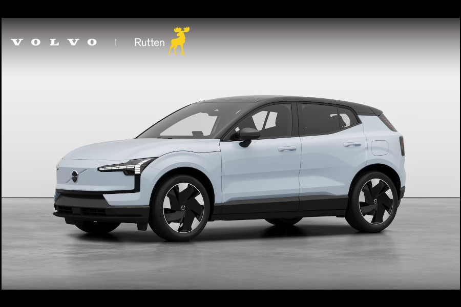 Volvo EX30 272PK Ext. Range Plus Nu van €47.150 Voor €39.650! / Adaptieve Cruise Control/ Dodehoek Detectie / Parkeersensoren/ Achteruitrijcamera/ Warmtepomp/ Google Services/