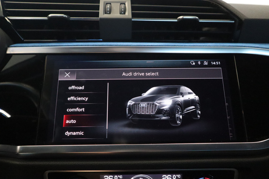 Audi Q3 Sportback 45 TFSI Quattro S-line Black Edition Navigatie Cruise Control  VCP ACC