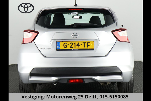 Nissan Micra 1.0 IG-T ACENTA SILVERLINE 100% OH. CLOUD NAVIGATIE. GARANTIE TOT 11-2029*