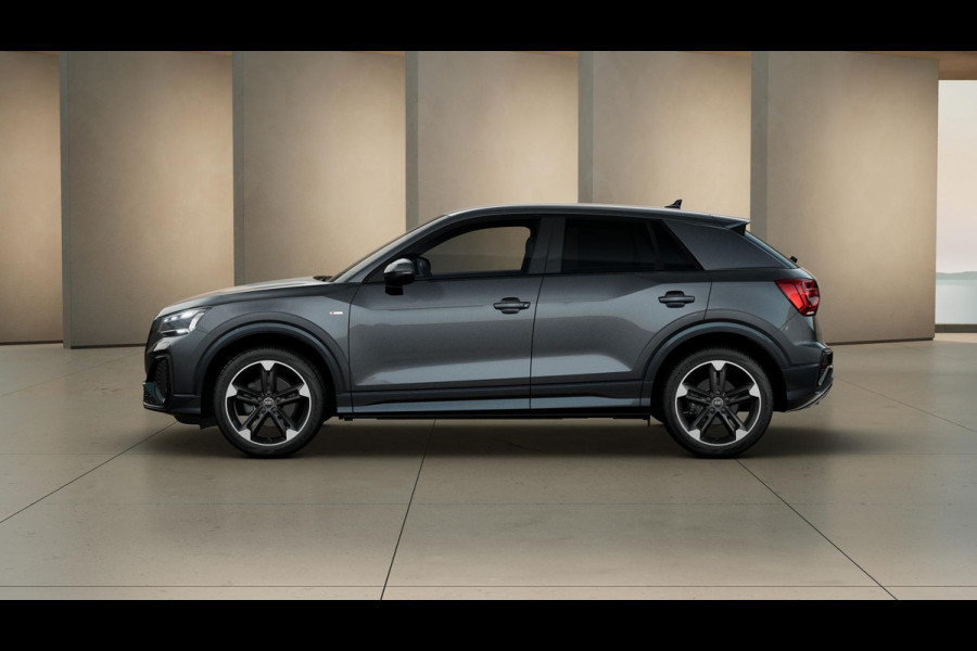 Audi Q2 S edition 35 TFSI 110 kW / 150 pk Hatchback 7 vers stoelverwarming voorin, optiek pakket zwart plus, privacy glass, Audi soundsysteem
