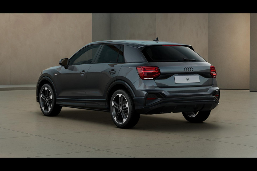 Audi Q2 S edition 35 TFSI 110 kW / 150 pk Hatchback 7 vers stoelverwarming voorin, optiek pakket zwart plus, privacy glass, Audi soundsysteem