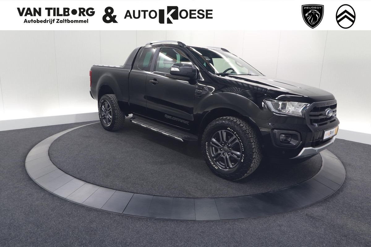 Ford Ranger 2.0 EcoBlue 160 Wildtrak Supercab | Trekhaak | Camera | Apple Carplay | Parkeersensoren Ford Ranger 2.0 EcoBlue 160 Wildtrak Supercab | Trekhaak | Camera | Apple Carplay | Parkeersensoren