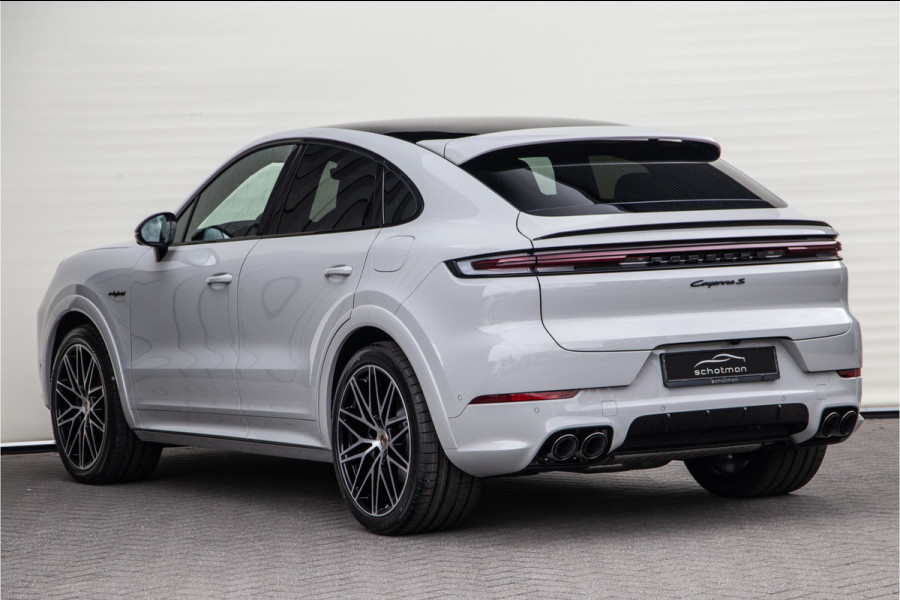 Porsche Cayenne Coupé 3.0 S E-Hybrid 520pk Sport-Design, Bose, Sportstoelen, Passenger Display, Adaptive Cruise, 2025