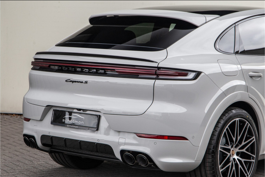 Porsche Cayenne Coupé 3.0 S E-Hybrid 520pk Sport-Design, Bose, Sportstoelen, Passenger Display, Adaptive Cruise, 2025