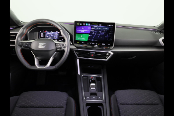 Seat Leon Sportstourer 1.5 TSI e-Hybrid FR PHEV First Edition 204pk Plug in Hybrid | Trekhaak | 18 inch lichtmetalen velgen | Verwarmbare voorstoelen