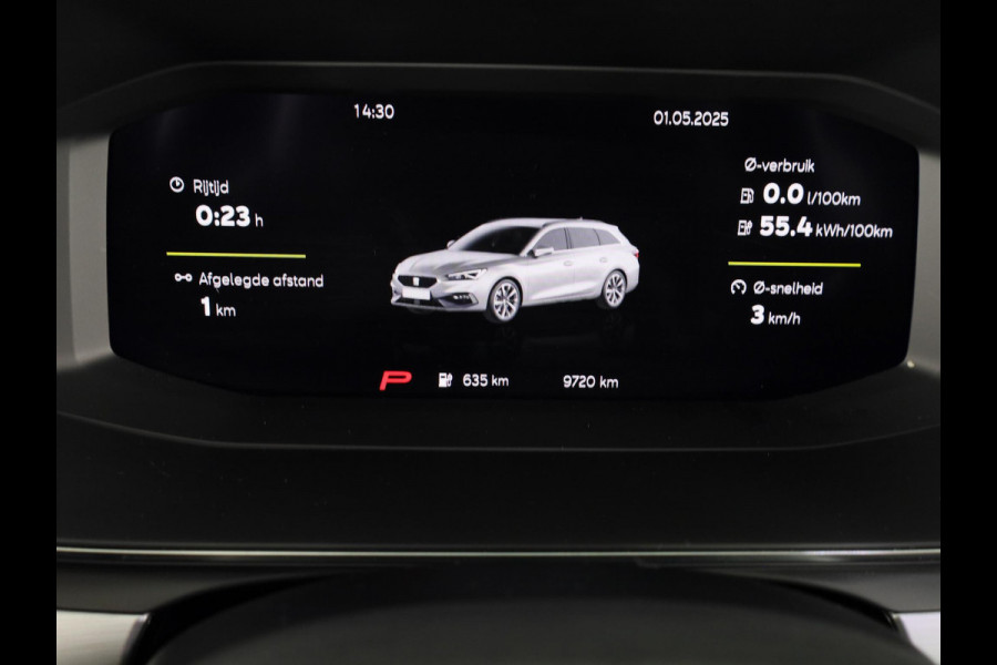 Seat Leon Sportstourer 1.5 TSI e-Hybrid FR PHEV First Edition 204pk Plug in Hybrid | Trekhaak | 18 inch lichtmetalen velgen | Verwarmbare voorstoelen