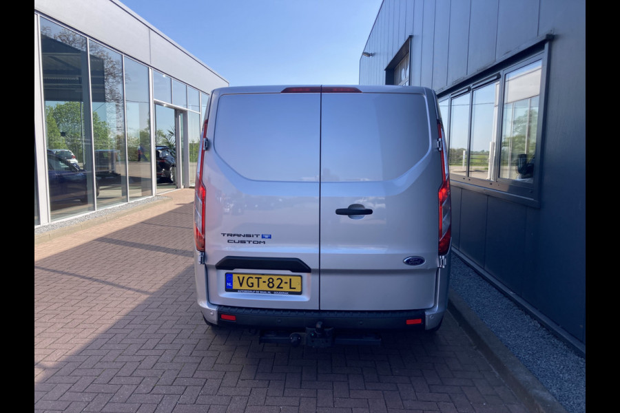 Ford Transit Custom 2.0 TDCi 130pk Euro6 Automaat L1H1 300 GB TREKHAAK/2XSCHUIFDEUR/VOORRUITVERW./AIRCO/CRUISE/PDC