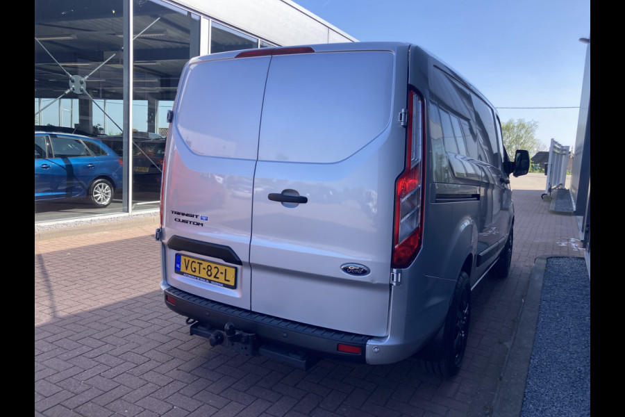 Ford Transit Custom 2.0 TDCi 130pk Euro6 Automaat L1H1 300 GB TREKHAAK/2XSCHUIFDEUR/VOORRUITVERW./AIRCO/CRUISE/PDC