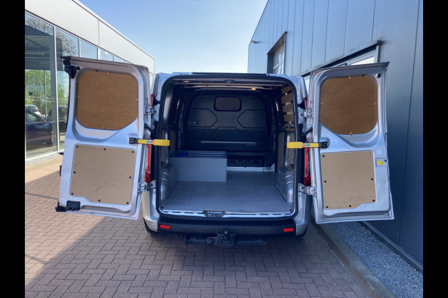 Ford Transit Custom 2.0 TDCi 130pk Euro6 Automaat L1H1 300 GB TREKHAAK/2XSCHUIFDEUR/VOORRUITVERW./AIRCO/CRUISE/PDC