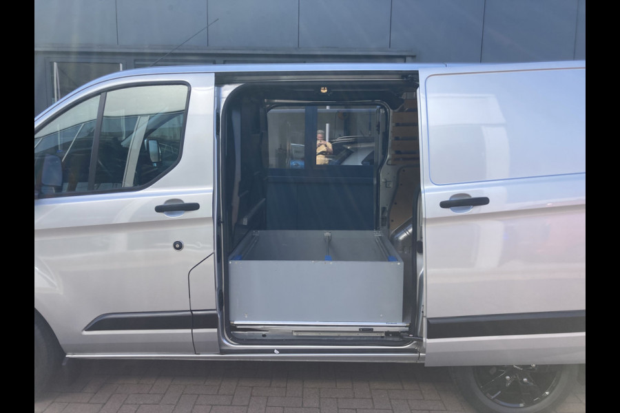 Ford Transit Custom 2.0 TDCi 130pk Euro6 Automaat L1H1 300 GB TREKHAAK/2XSCHUIFDEUR/VOORRUITVERW./AIRCO/CRUISE/PDC