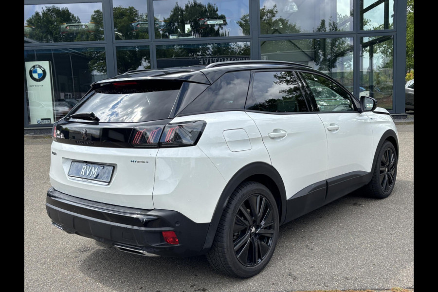 Peugeot 3008 1.6 HYbrid4 300 GT BLACK PACK MEMORY SEAT | PANO | LEDER | RIJKLAAR INCL. 12 MND. BOVAGGARANTIE