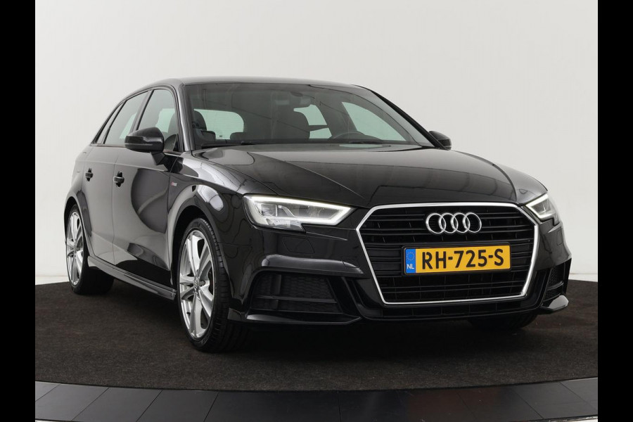 Audi A3 1.0 TFSI Sport S Line Edition | Trekhaak | Half leder | Sportstoelen | Full LED | Navigatie | Climate control | Cruise control