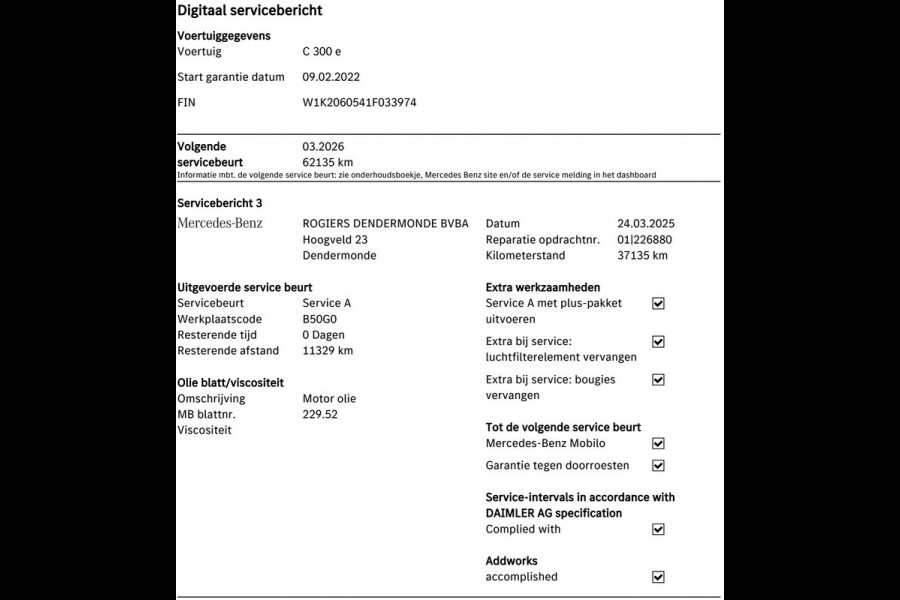 Mercedes-Benz C-Klasse 300 e AMG Line| Memory | Pano | Sfeerverlichting | Head-up