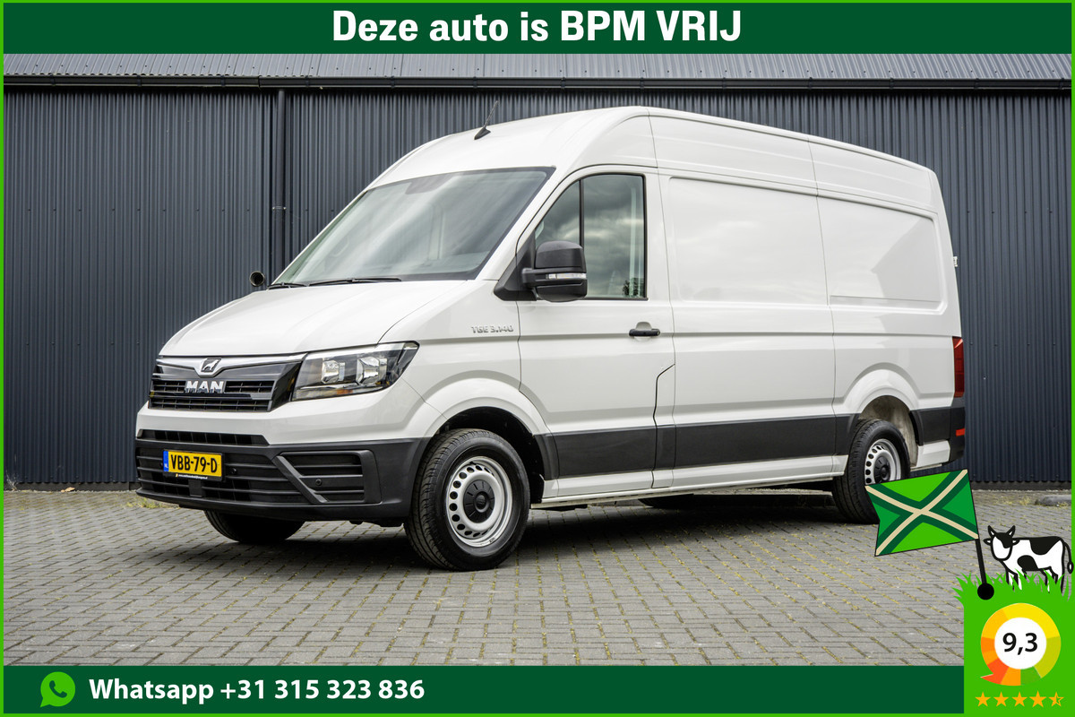 MAN TGE 3.140 | L3H3 | Automaat | 140 PK | 3T Trekgewicht | CarPlay | Navigatie | Airco | Cruise | PDC | Euro 6 MAN TGE 3.140 | L3H3 | Automaat | 140 PK | 3T Trekgewicht | CarPlay | Navigatie | Airco | Cruise | PDC | Euro 6