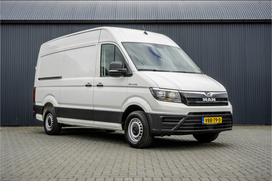 MAN TGE 3.140 | L3H3 | Automaat | 140 PK | 3T Trekgewicht | CarPlay | Navigatie | Airco | Cruise | PDC | Euro 6